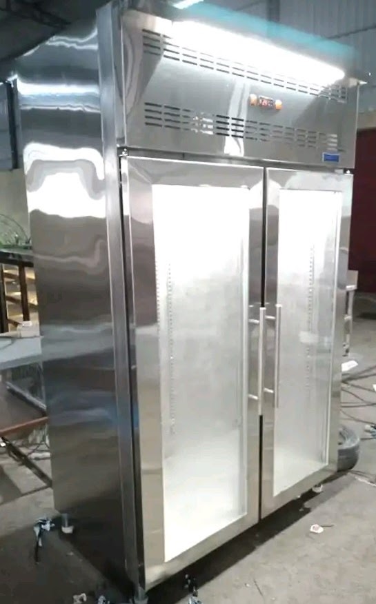 GLASS DOOR VERTICAL FRIDGE