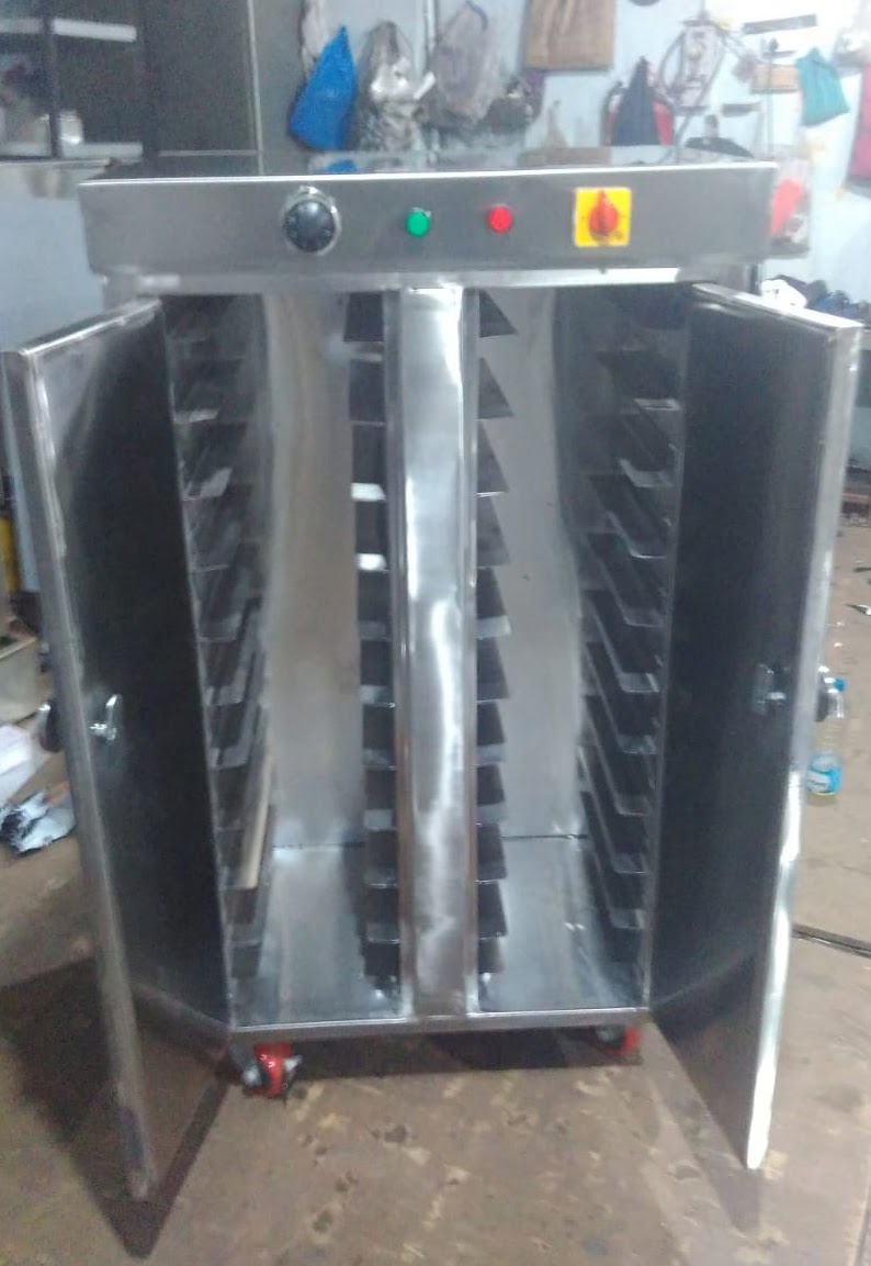 FOOD WARMER TROLLEY WITH ELECTRICAL HEATING SYSTEM